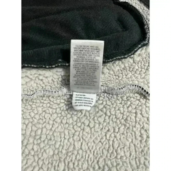 Spyder Fleece Women’s L Black Sweater  Jacket Full Zip - Picture 7 of 11